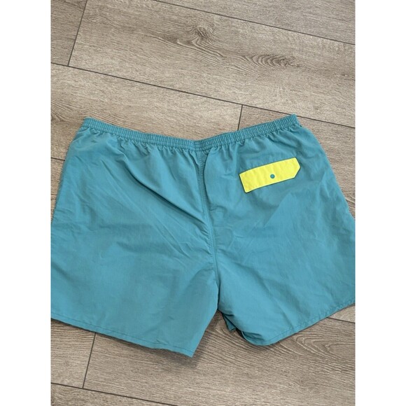 Patagonia Men’s Baggies Shorts 5” Brief Lined Teal Blue Size XXL Swim Trunks - Picture 8 of 8